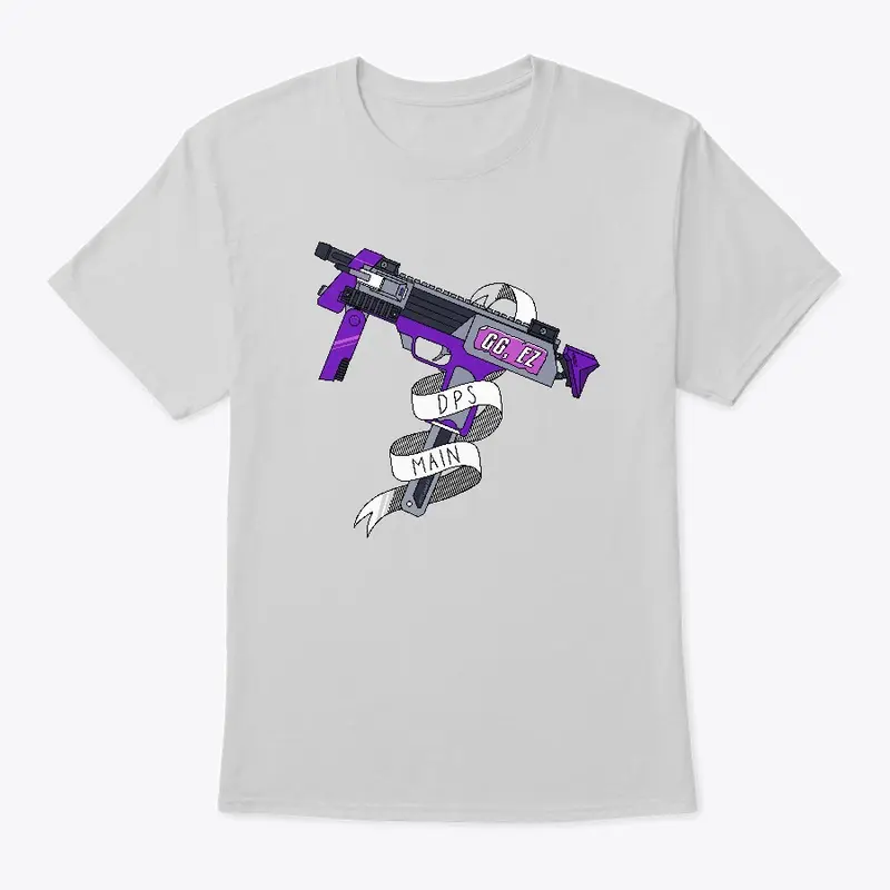 DPS Main | Gamer Cartoon Machine Gun